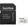 SanDisk High Endurance microSD/SD - 100MB/s - 256GB