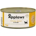 Applaws Adult kattedåser med kylling i bouillon 156g - Kyllingebryst (24 x 156 g)