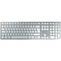 Cherry Kw 9100 Slim For Mac Tastatur Usb + Bluetooth Qwerty Nordisk Sølv Cherry Sx Nordisk