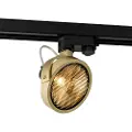 QAZQA Moderne 3-faset skinnespot guld - Master 111 Honey