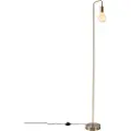 QAZQA Moderne gulvlampe bronze - Facil