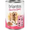 Briantos Økonomipakke: 24 x 415 g Briantos Bidder i sauce - Okse & Gulerod