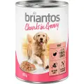 Briantos Økonomipakke: 24 x 415 g Briantos Bidder i sauce - Kalkun & Gulerod