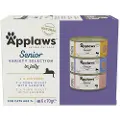 Applaws Senior 12 x 70 g - Mix: Tun & Sardin + Kylling + Tun & Laks