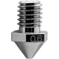 Micro-Swiss Brass Plated Wear Resistant For Flashforge Creator Pro 3 3d-printerdyse 0.6 Mm