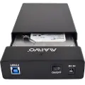 Deltaco External HDD USB 3.0 USB-A Black