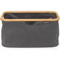 Brabantia Vasketøjspose 40 l, pebersort, stof, Brabantia