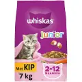 Whiskas Junior Kattefoder - Kylling - 7 kg
