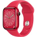 Apple Watch Series 8 GPS + Cellular 41mm (PRODUCT)RED Aluminium Case with (PRODUCT)RED Sport Band