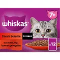 Whiskas 7+ Classic Selection i sauce multipack (12 x 85 g)