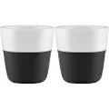 Eva Solo Espressokop 80 ml, sæt med 2 stk, med silikonebetræk, kønsort, Eva Solo