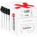Skross World rejseadapter med 65W USB + USB-C