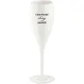 Koziol - Champagneglas Med Print 6-pak CHEERS 100ml - Hvid - Vinglas - - Homeroom