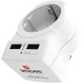 Skross 1500281 Uk Universal Adapter Stik