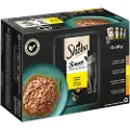 Sheba Økonomipakke: 144 x 85 g Sheba portionsposer - Sauce Collection (And, Kylling, Fjerkræ, Kalkun)