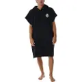 Rip Curl Logo Hooded Surf poncho sort