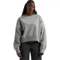 Nike Oversized Nike Sportswear Phoenix Fleece-sweatshirt med rund hals til kvinder - grå