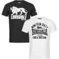 Lonsdale Bylchau T-shirt Med Korte ærmer