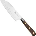 Lion Sabatier Santokukniv IDEAL PROVENCAO 13 cm, nitter i rustfrit stål, brun, Lion Sabatier