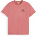 Scotch & Soda Chest Artwork T-shirt Med Korte ærmer
