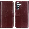Mtp Products Samsung Galaxy S24 Pung Taske med Magnetisk Lukning - Brun