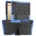 Mtp Products Samsung Galaxy Tab A9+ Anti-Slip Hybrid Cover med Stativ - Blå / Sort