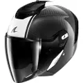 Shark Rs Jet Carbon Blank åben Hjelm