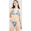 Salty Crew Seafarer Tie Side Bikini underdel blå