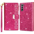 Mtp Products Starlight Series Samsung Galaxy S22+ 5G Pung Taske - Hot Pink