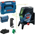 Bosch Gcl 2-50 Cg Prof+rm2 Prof+bm 3 Clip+12 V Battery Pack Laserniveau