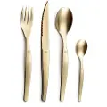 Lou Laguiole - Bestiksæt Jet 16 dele - Messing - Bestik - - Homeroom