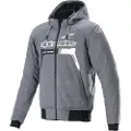 Alpinestars Chrome Ignition Motorcykel Hoodie grå XL