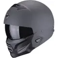 Scorpion Exo-combat Ii Graphite Konvertibel Hjelm