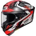 Shoei X-SPR Pro Escalate TC-1 Integralhjelm rød S