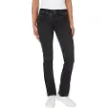 Pepe Jeans Pepe Jeanstil kvinder. PL204159VS1 Gen regular fit jeans sort (25/34), Casual, Denim, Økologisk bomuld, Bæredygtig