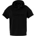Kempa Black & White Hooded T-shirt Med Korte ærmer