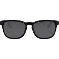 24hShop Eco Solbriller - matsorte med sorte glas