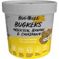 BugBell BugKeks voksne insekter, banan og chiafrø - Økonomipakke: 4 x 150 g