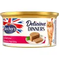 Butcher's Delicious Dinners 24 x 85 g - Okse og lever