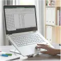 Huismerk Justerbart og sammenklappeligt laptopstativ til 10–17"
