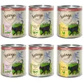 Feringa Prøvepakke Feringa Classic Meat 6 x 800 g Mixpaket 1: Fjerkræ, Lam & Kanin, Kylling & Ørred
