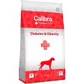 Calibra Veterinary Diet Dog Diabetes & Obesity fjerkræ - Økonomipakke: 2 x 12 kg