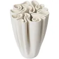 Ferm Living Vase DEDALI 25,5 cm, hvid, stentøj, fast LIVING