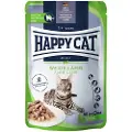 Happy Cat Pouch Kød i Sauce 12 x 85 g - Lam