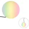 QAZQA Smart udendørslampe hvid 25 cm IP65 inkl. LED - Nura