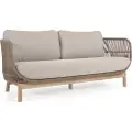 Kave Home - Sofa Catalina, 3-pers. - Brun - Loungesofaer - - Homeroom