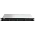 Qnap Ts-464u-rp Nas Stativ (1u) Intel Celeron N5095 8 Gb Ddr4 0 Tb Qnap Turbo System Aluminium, Sort