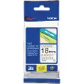 Brother TZE241 Black/White Tape 18mm