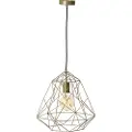 QAZQA Industriel pendellampe guld - Framework Basic