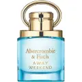Abercrombie & Fitch Abercrombie-Fitch Parfumer-til-kvinder Away-Weekend-WomenEau de Parfum Spray 100 ml (3.000,00 kr / 1 l)